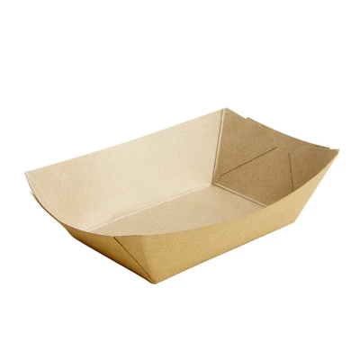Kraft Snack-Schälchen konisch / medium 107x69mm - 1.000 Stk./Karton