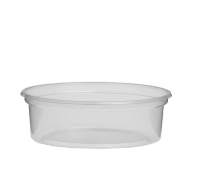 Rundes PP-Behälter 101mm - Inhalt: 125cc - 1.000 Stk/Karton