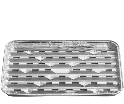 Aluminium-Grillschalen 342x224x25mm - 120 Stk./Karton