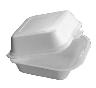 Hamburgerbox Groß XPS Weiß – 500 Stk/Karton