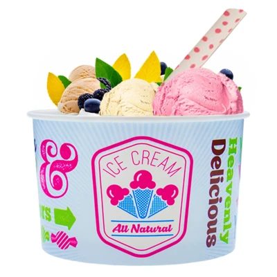 Eisbecher blau 245ml/8oz - 600 Stk/Karton