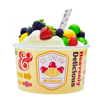 Eisbecher Gelb 160ml/6oz – 800 Stk/Karton