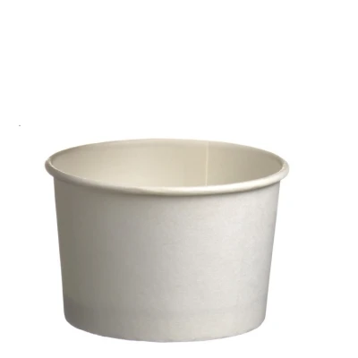 Karton-Eisbecher Weiß 130ml/4oz - 1000 Stk/Karton
