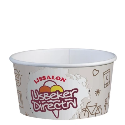 Bedruckte Eisbecher Vollfarbe 200ml/8oz