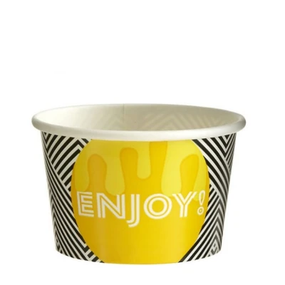 Karton-Eisbecher Enjoy 130 ml / 4 oz - 1.000 Stk./Karton