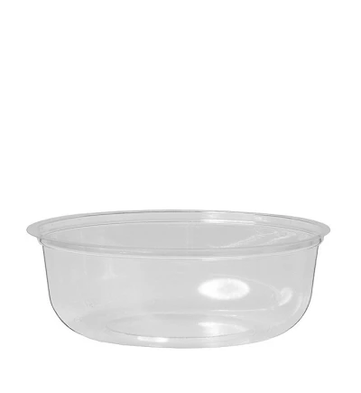 Einsatzschale 120cc für 95mm Becher (am Rand) PET - 800 Stk./Karton
