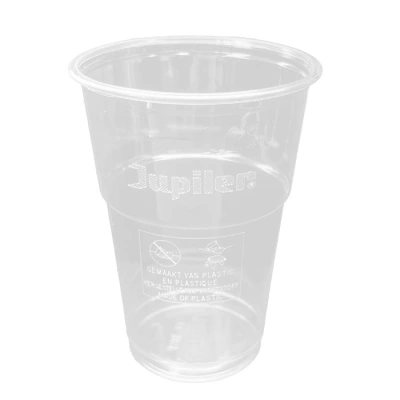 Nachhaltiges Kunststoffbierglas - Jupiler - PET360® 250 cc (300 cc max) - 1.250 St./Stk.