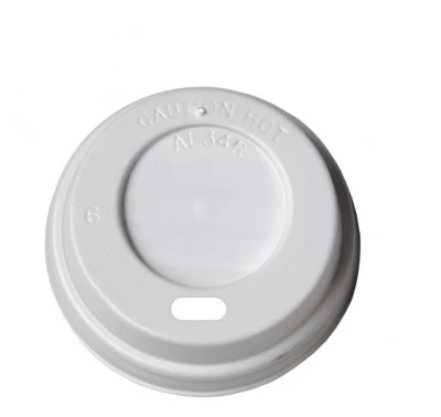 Deckel Weiß (PS) für Becher 62mm/4oz - 1000 Stk/Karton