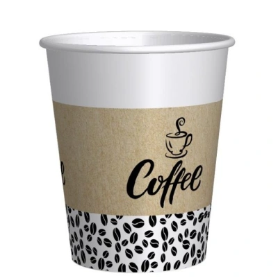Kaffeebecher - New Beans - Karton - 200cc/8oz