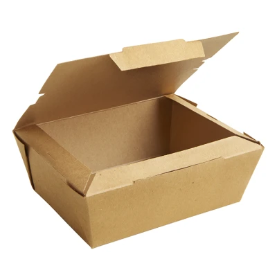 Kraft-Mahlzeitenbox 175x115mm - 180 Stk./Ktn.