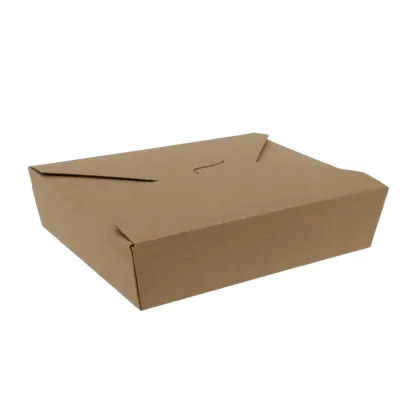 Kraft Essensbox 164x128x38mm - 200 St./Pkt.