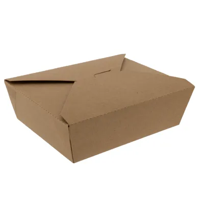 Kraft Essensbox 168x136x50 mm - 200 Stk./Pkg.