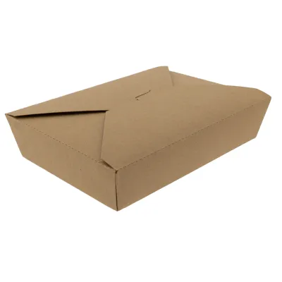 Kraft-Menübox 212x155x48mm - 200 Stk/Karton.