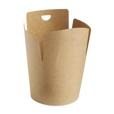 Kraft Nudel/Wok zum Mitnehmen Box 750cc – 500 Stk/Pkg