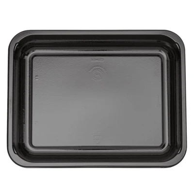 Mahlzeitschale CPET 227/35 1V Schwarz - 360 Stk/Karton