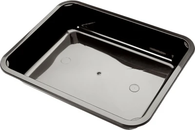 Menüschale PP 227/30 IM 1V Schwarz - 520 Stk./Karton