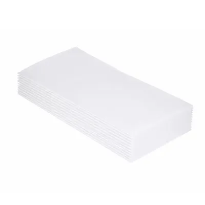 AIRLAID-SERVIETTE WEISS 48X48CM 1/8-FALZ