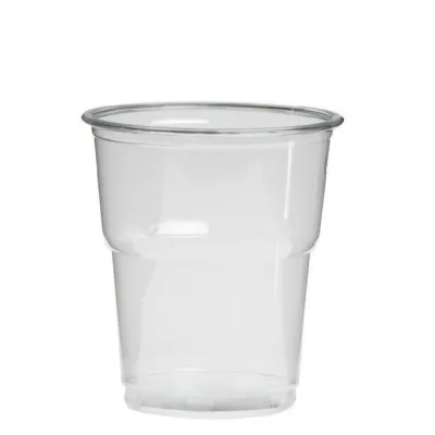 Kunststoff-Trinkglas (rPET) 200cc (max. 250cc) - 1.250 Stk./Karton