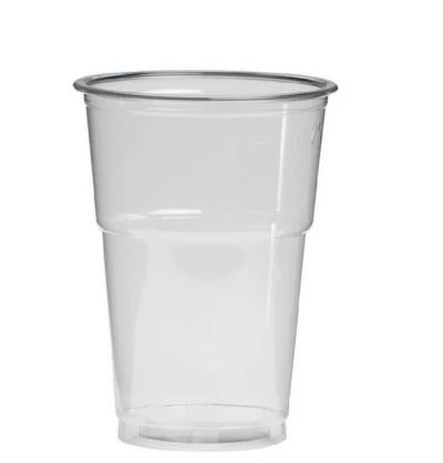 Kunststoff-Bierglas (rPET) 250cc (max. 300cc) - 1.250 St./Karton (mit SUP-Logo bedruckt)