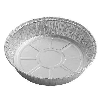 Aluminiumschale Rund 207x40mm - 600 Stk./Karton