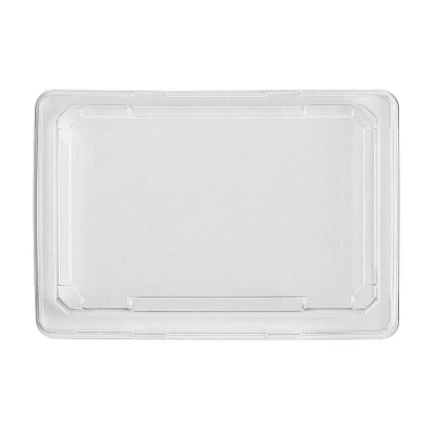Sushi-Tablett-Deckel (rPET) 185x129mm - 450 Stk/Karton