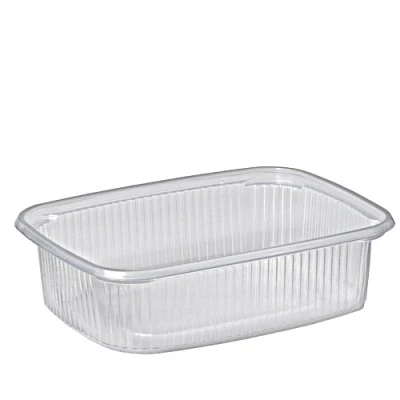 Rechteckige Salatschale PP/108 - 125cc - 1000 Stück