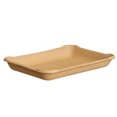 Essenschalen Shopak MF Braun 180x135x20mm - 750 Stk./Karton