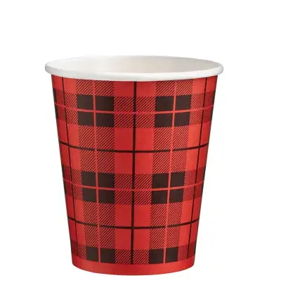 Papp-Kaffeebecher Scotty Rot 150cc/6oz - 1000 Stk./Karton