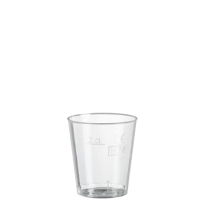 Kunststoff Schnapsgläser Klein 20cc (PS) - 1.000 Stk./Karton