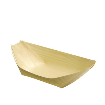 Amuse-Boot aus FSC-Holz 140 x 77 mm - 100 Stück