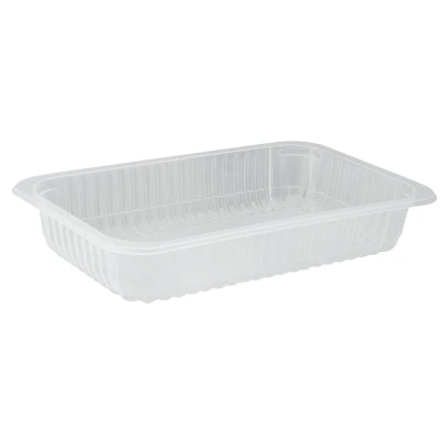 Menüschale PP 230/40 Spritzguss 1V Transparent - 432 Stk./Karton