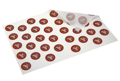 Druck auf fettfreies Papier 30 x 30 cm (ab 25.000 Stk)