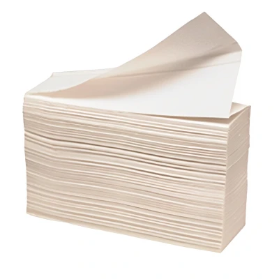 Faltpapierhandtuch 100% Zellulose 2-lagig Weiß - 24x21cm - 3.000 Blätter