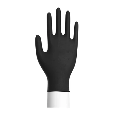 Handschuh Schwarz - L - 100-110mm - Nitril - 1.000 Stk/Ktn.